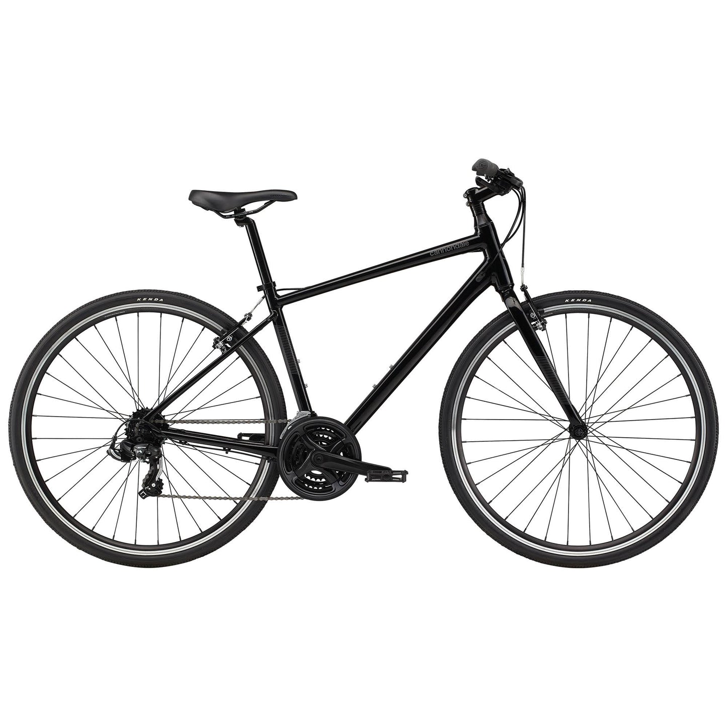 Cannondale Quick 6 Hybrid Bike Black | Medium