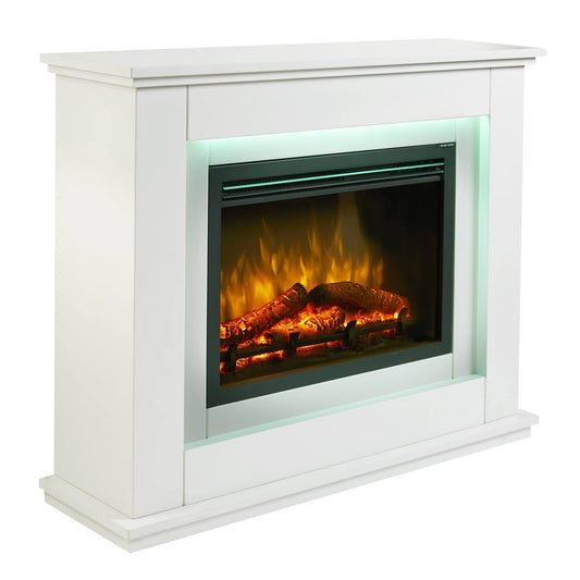 Endeavour Fires Castleton Electric Fireplace Suite 7Day Programmable Remote Control