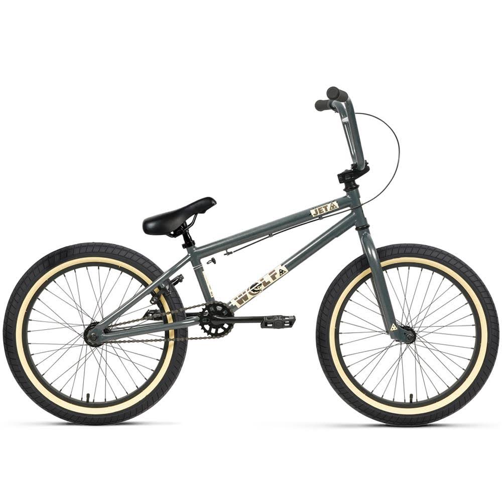 Jet BMX Wolf BMX Bike Gloss Gunmetal Grey BMX Bikes