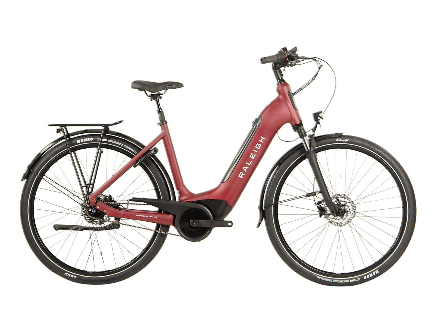 Raleigh Motus Tour Lowstep Hub Electric Hybrid Bike – Red