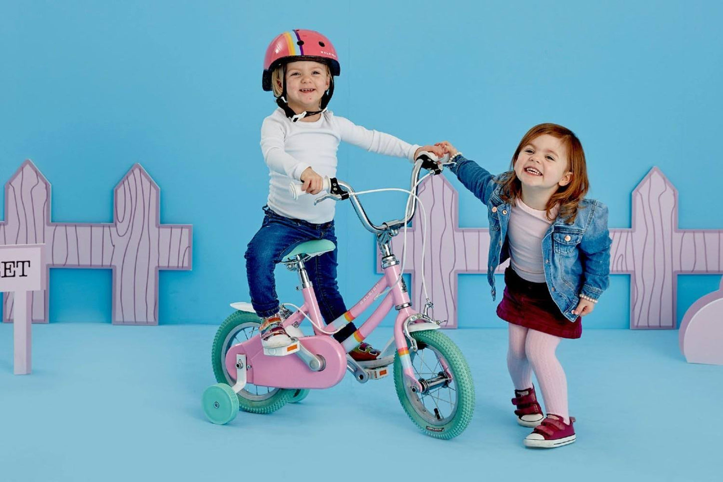 Raleigh Pop 12 Kids Bike – Pink