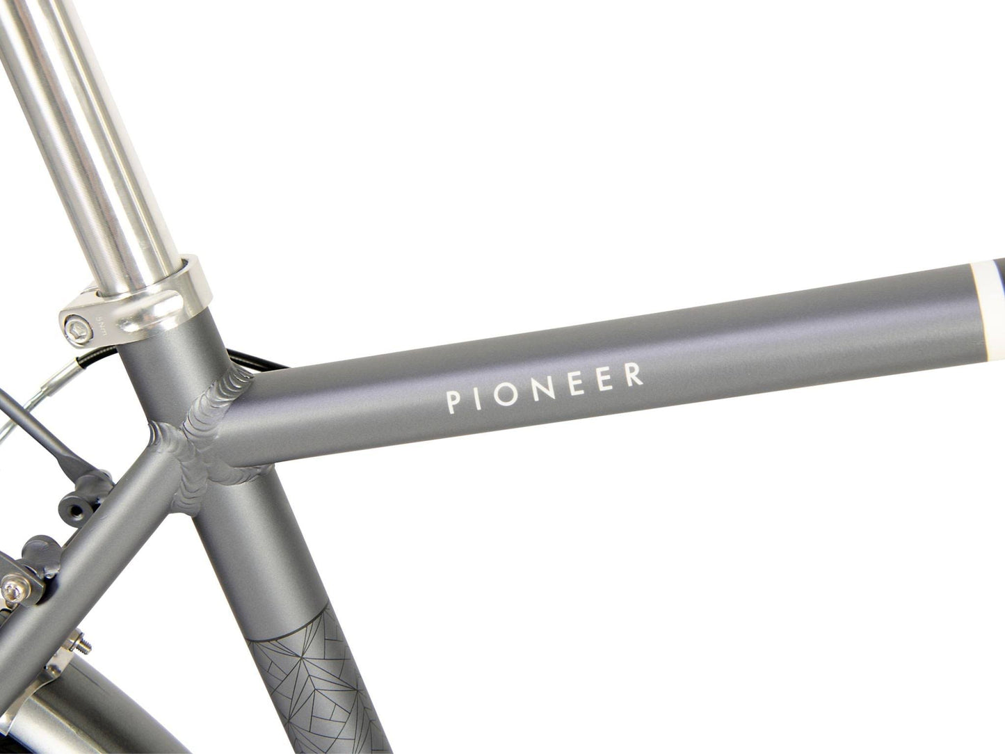 Raleigh Pioneer Crossbar Hybrid Bike – 2021 – Grey