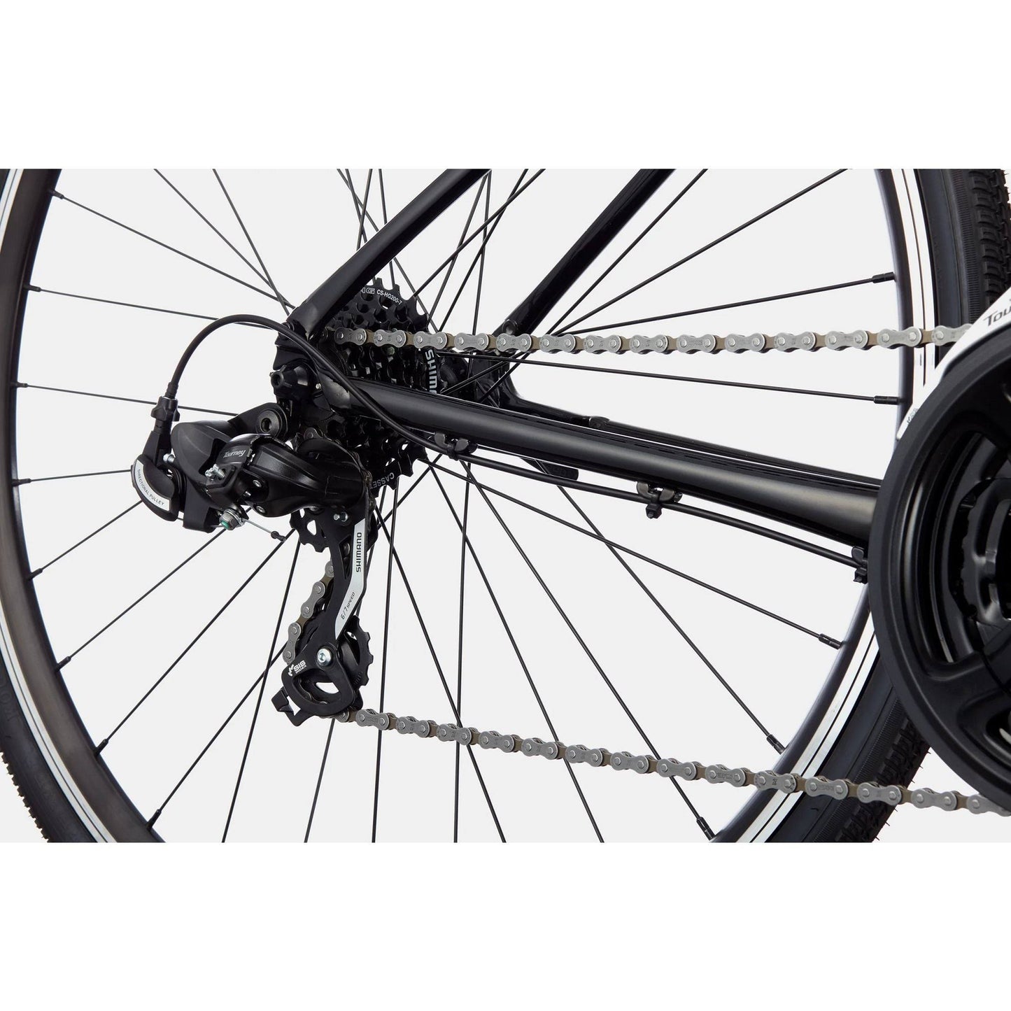 Cannondale Quick 6 Hybrid Bike Black | Large