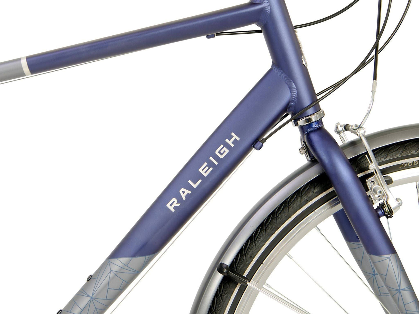 Raleigh Pioneer Tour 2021 Hybrid Bike – Blue/Grey – Size: 23 Inch