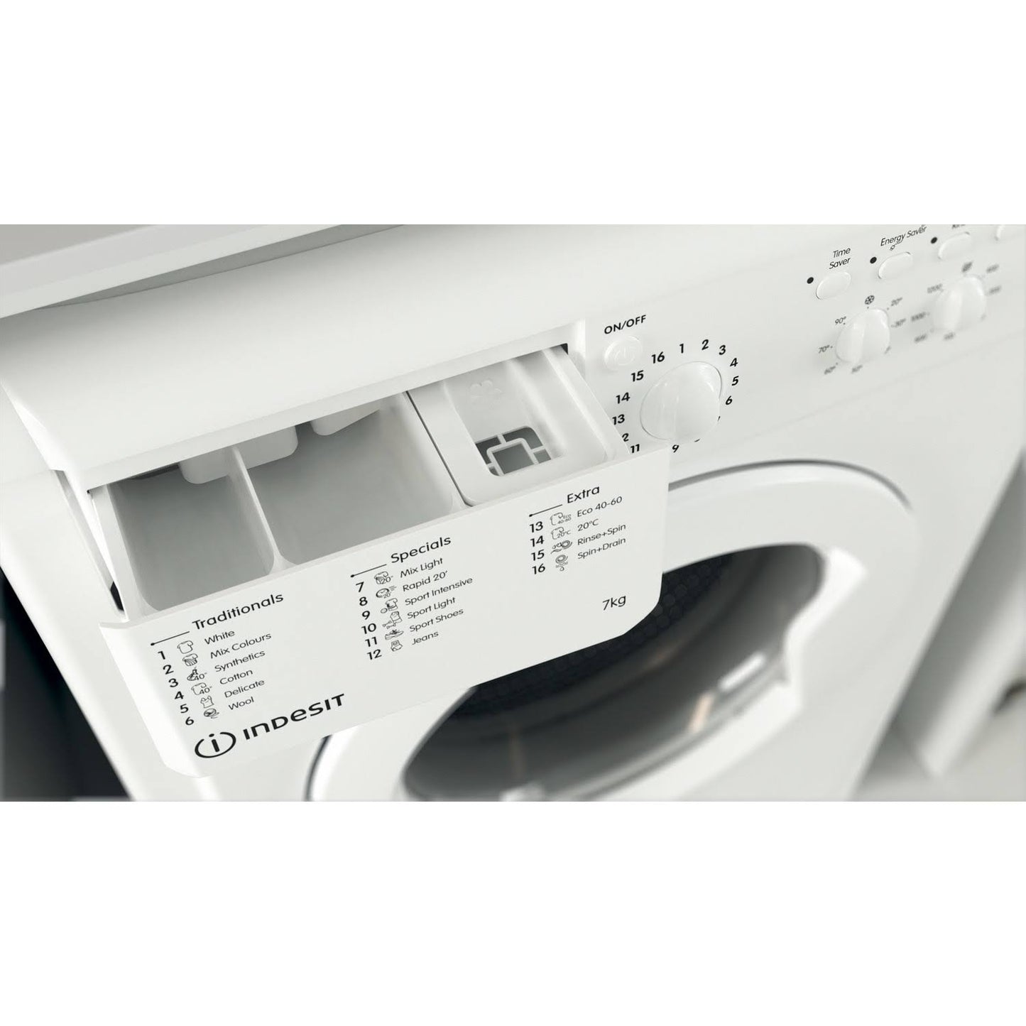 Indesit Ecotime 7kg White Washing Machine