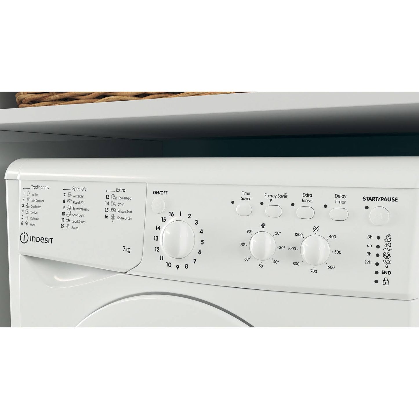 Indesit Ecotime 7kg White Washing Machine