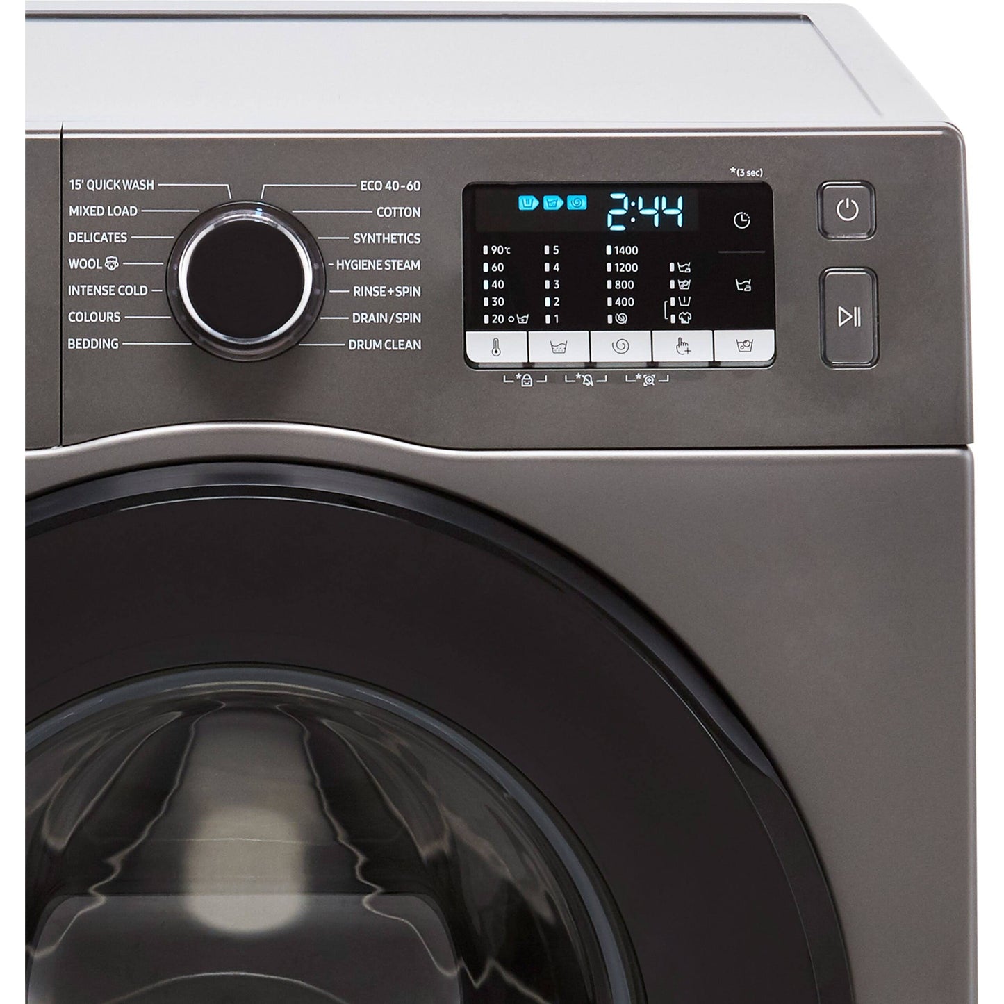 Samsung WW90TA046AX Graphite 9kg Washing Machine