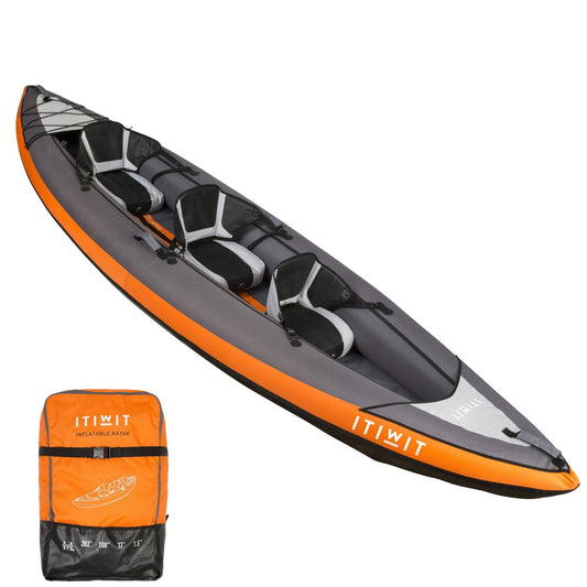 Decathlon Itiwit 3 Person Inflatable Kayak