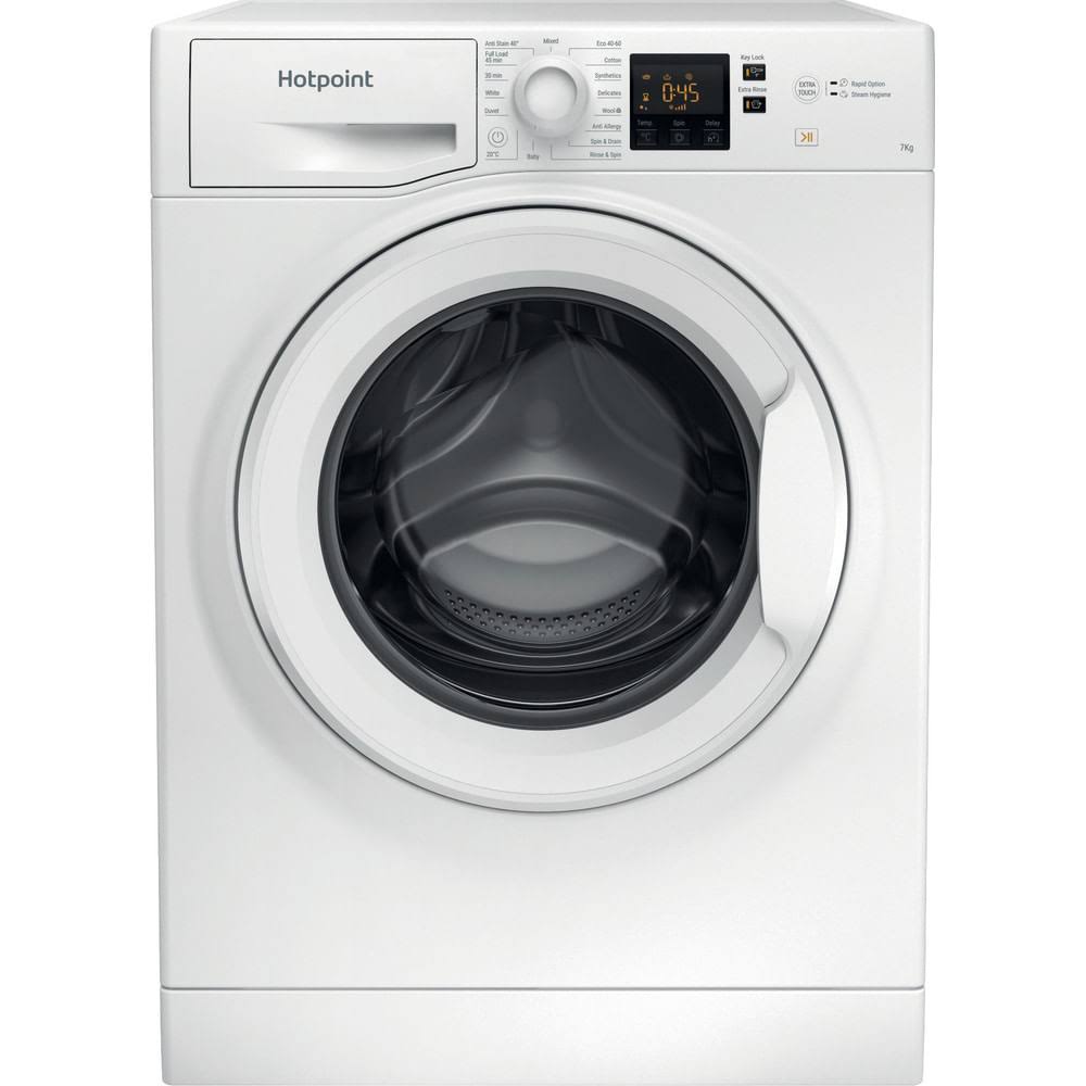 Hotpoint NSWR 743U WK UK N 7 kg 1400 Spin Washing Machine - White