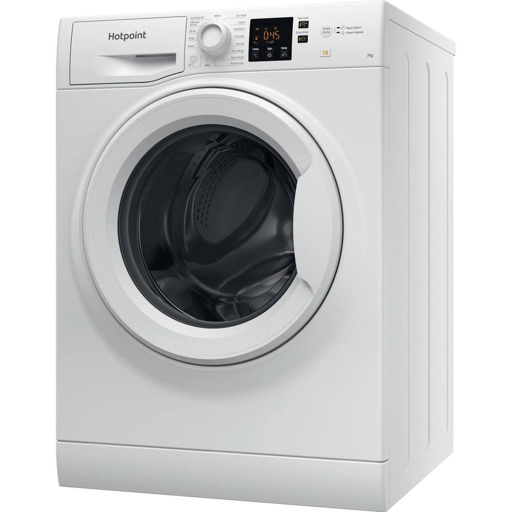 Hotpoint NSWR 743U WK UK N 7 kg 1400 Spin Washing Machine - White