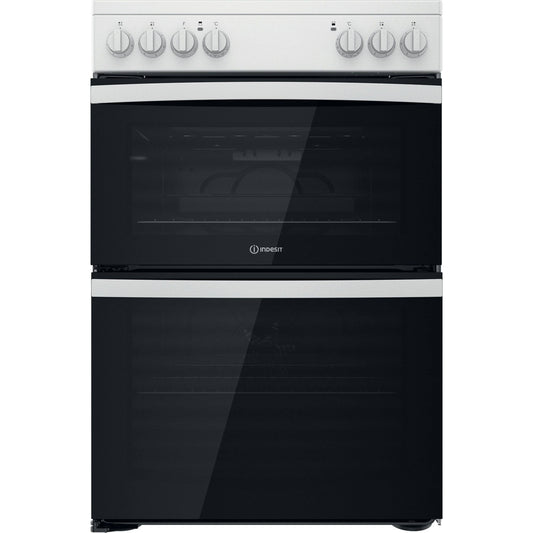 Indesit ID67V9KMW 60 cm Electric Ceramic Cooker - White