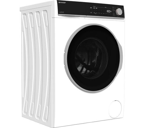 Sharp ES-NFB814AWB 8 kg 1400 Spin Washing Machine - White