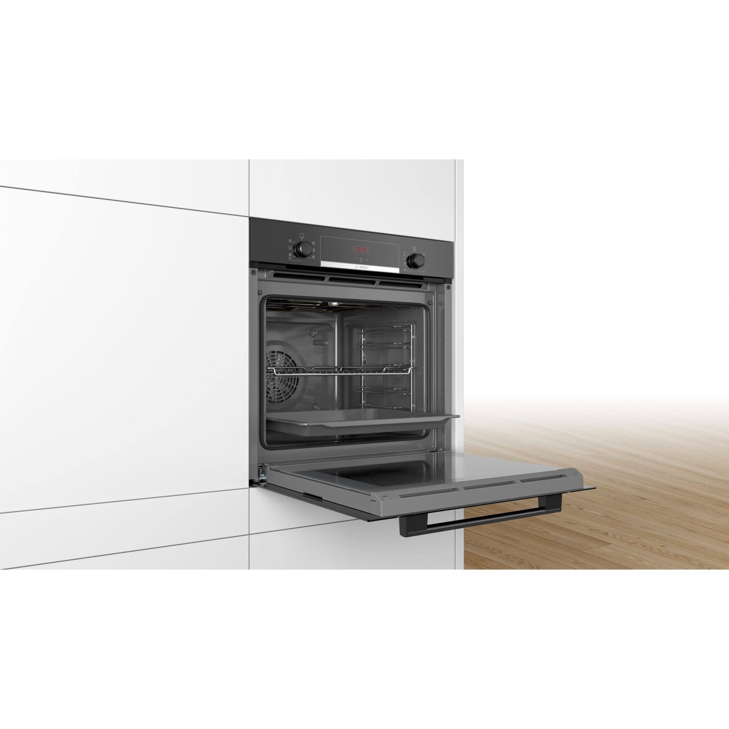 Bosch Serie 4 Built in Electric Single - Black | Oven