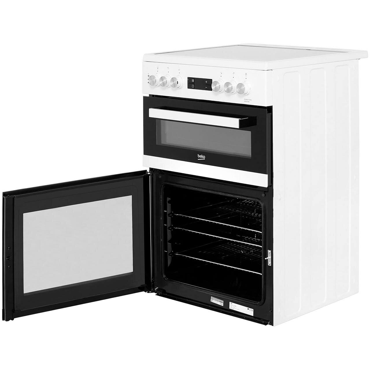 Beko KDC653W 60 cm Electric Ceramic Cooker - White