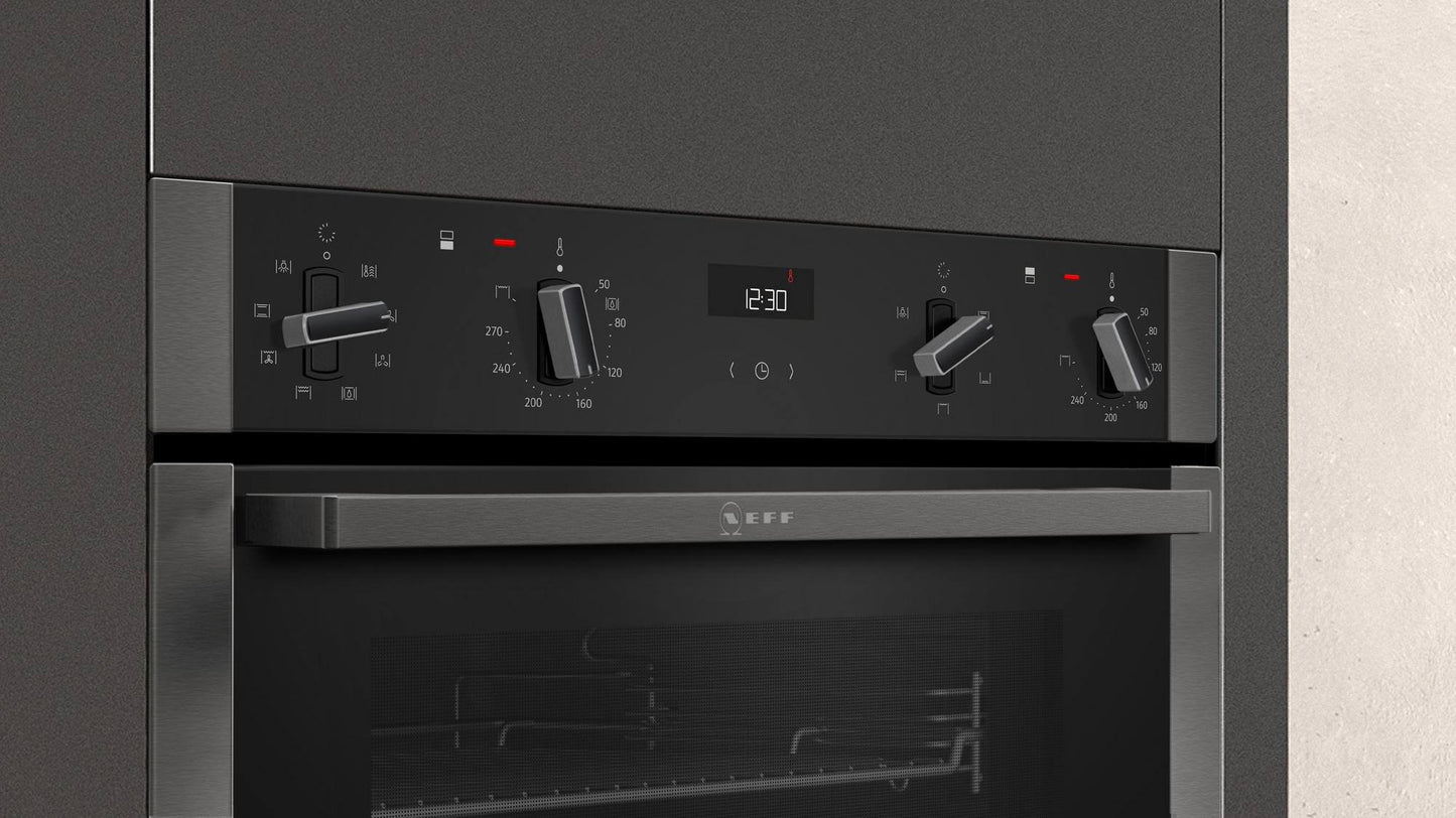 Neff Built in Electric Double - Graphite | Oven