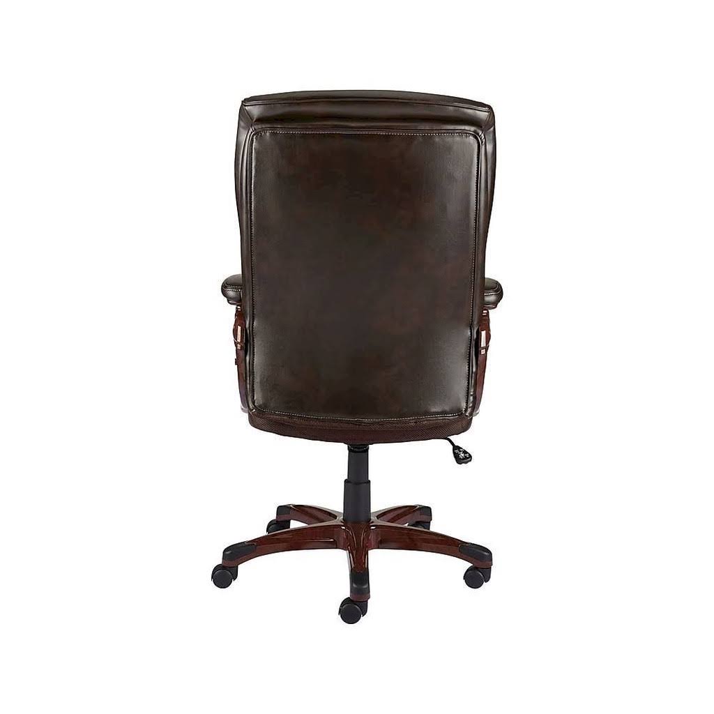 2263720 Westcliffe Bonded Leather Managers Chair Brown