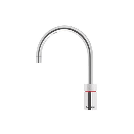 Quooker, 3NRCHR, Nordic Round, Boiling Tap-Polished Chrome