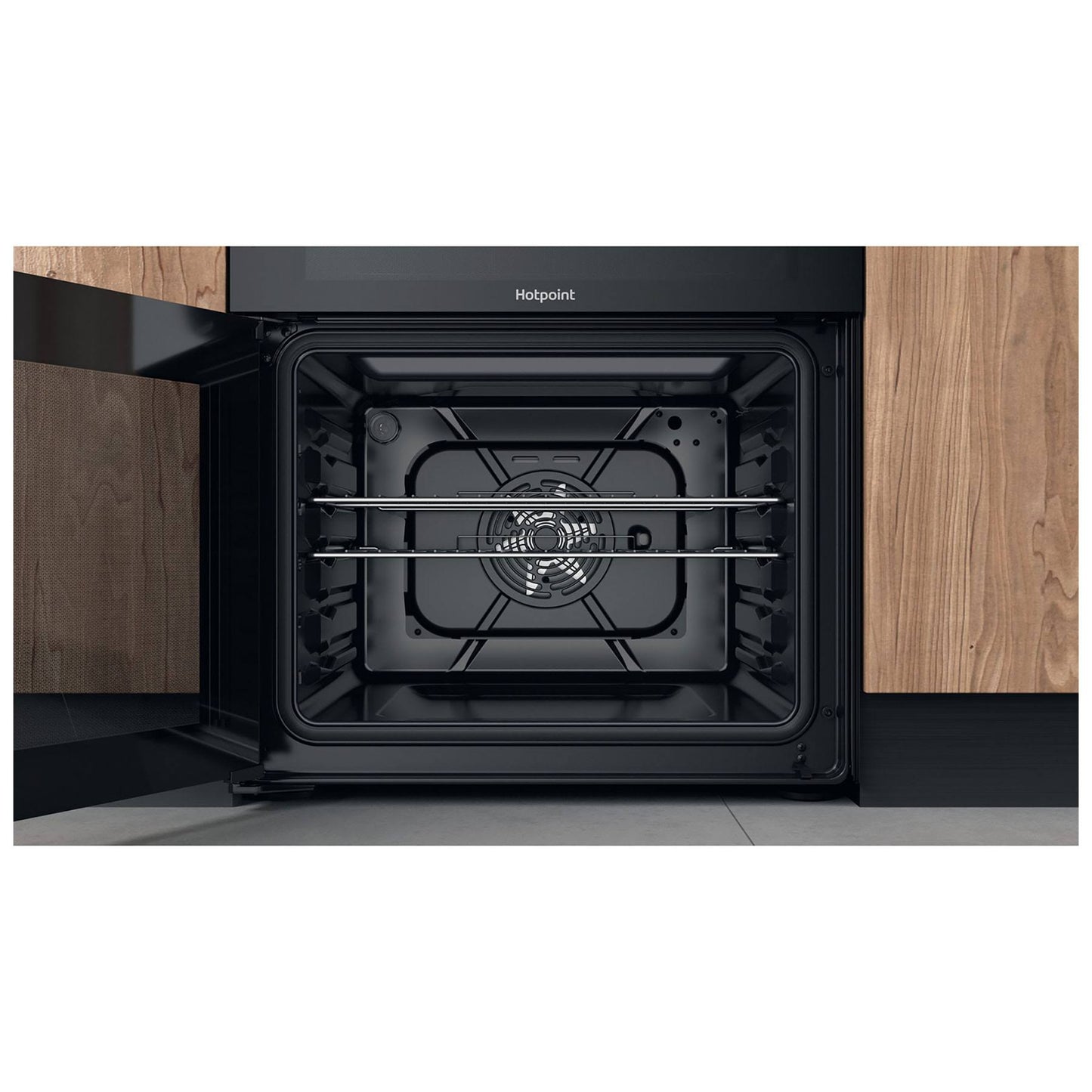 Hotpoint HDM67V9CMB 60 cm Electric Ceramic Cooker - Black