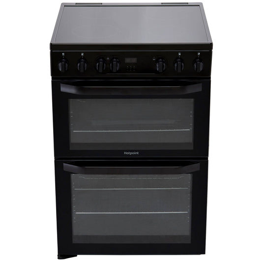 Hotpoint HDM67V9CMB 60 cm Electric Ceramic Cooker - Black