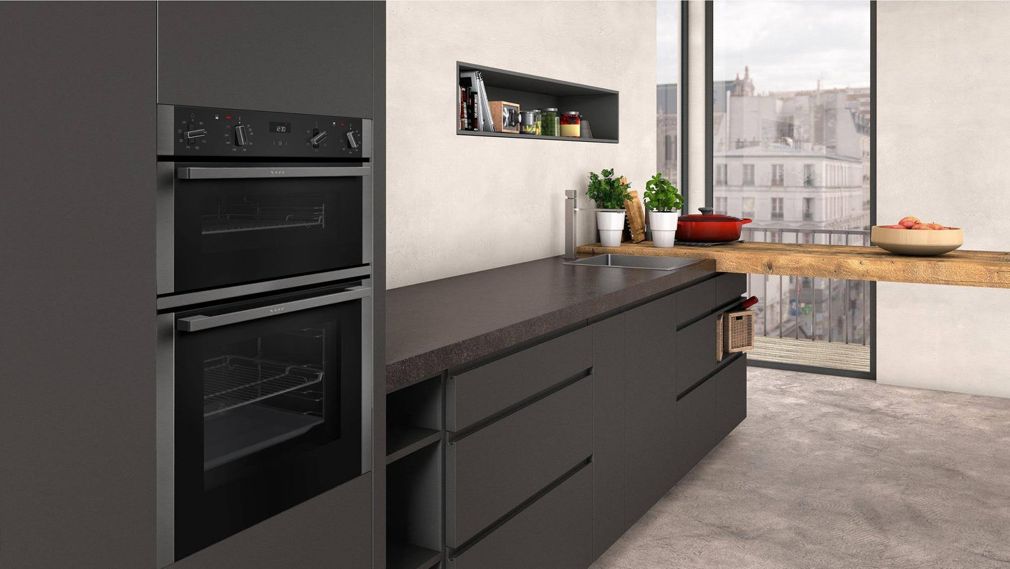 Neff Built in Electric Double - Graphite | Oven