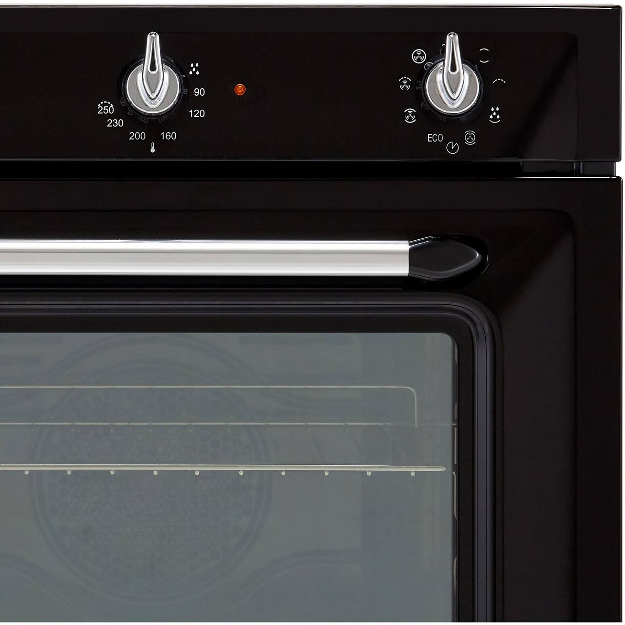 Smeg Victoria Black Single Built in Electric | Oven