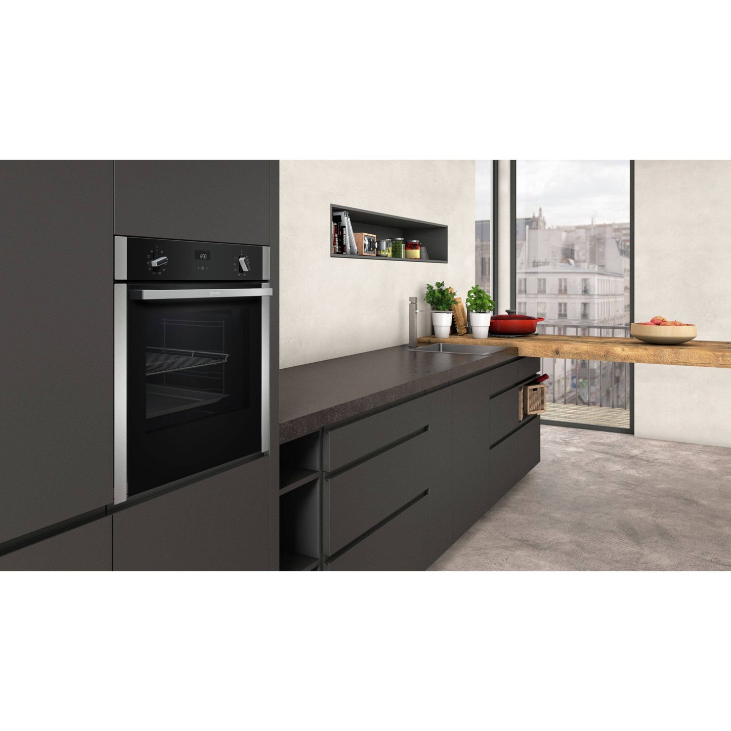 Neff Built in Single Electric Slide & Hide Oven | Oven