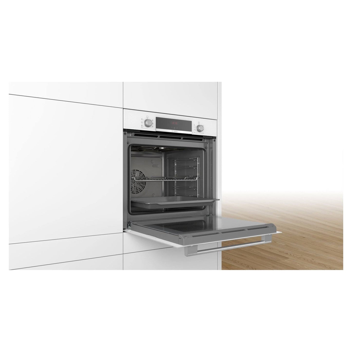 Bosch Serie 4 Built in Single Electric | White | Oven