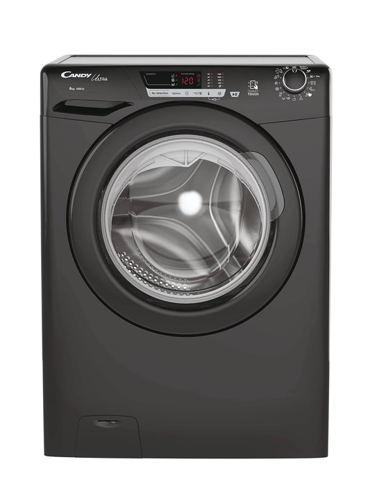 Candy Washing Machine Freestanding 8kg 1400 RPM HCU1482DBBE/1 Black