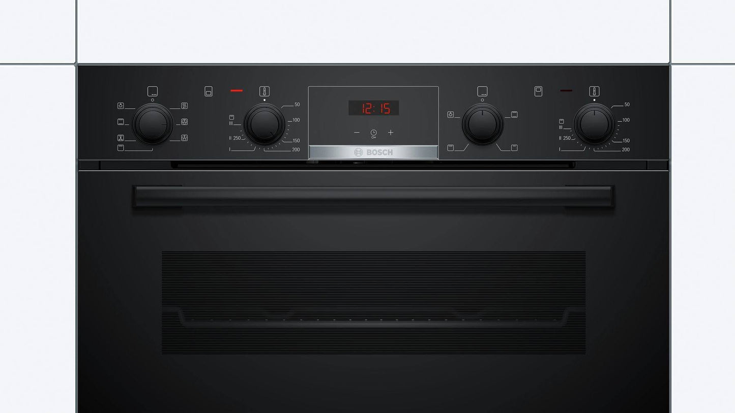 Bosch Built Under Electric Double Black Serie 4 | Oven