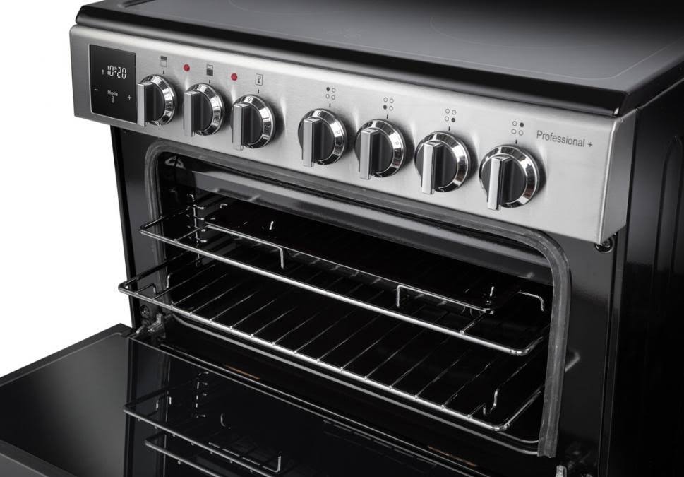 Rangemaster PROPL60ECSS/C Professional Plus 60cm Ceramic Cooker - Stainless Steel