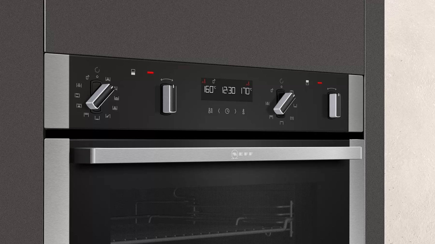 Neff Built in Electric Double Stainless Steel | Oven