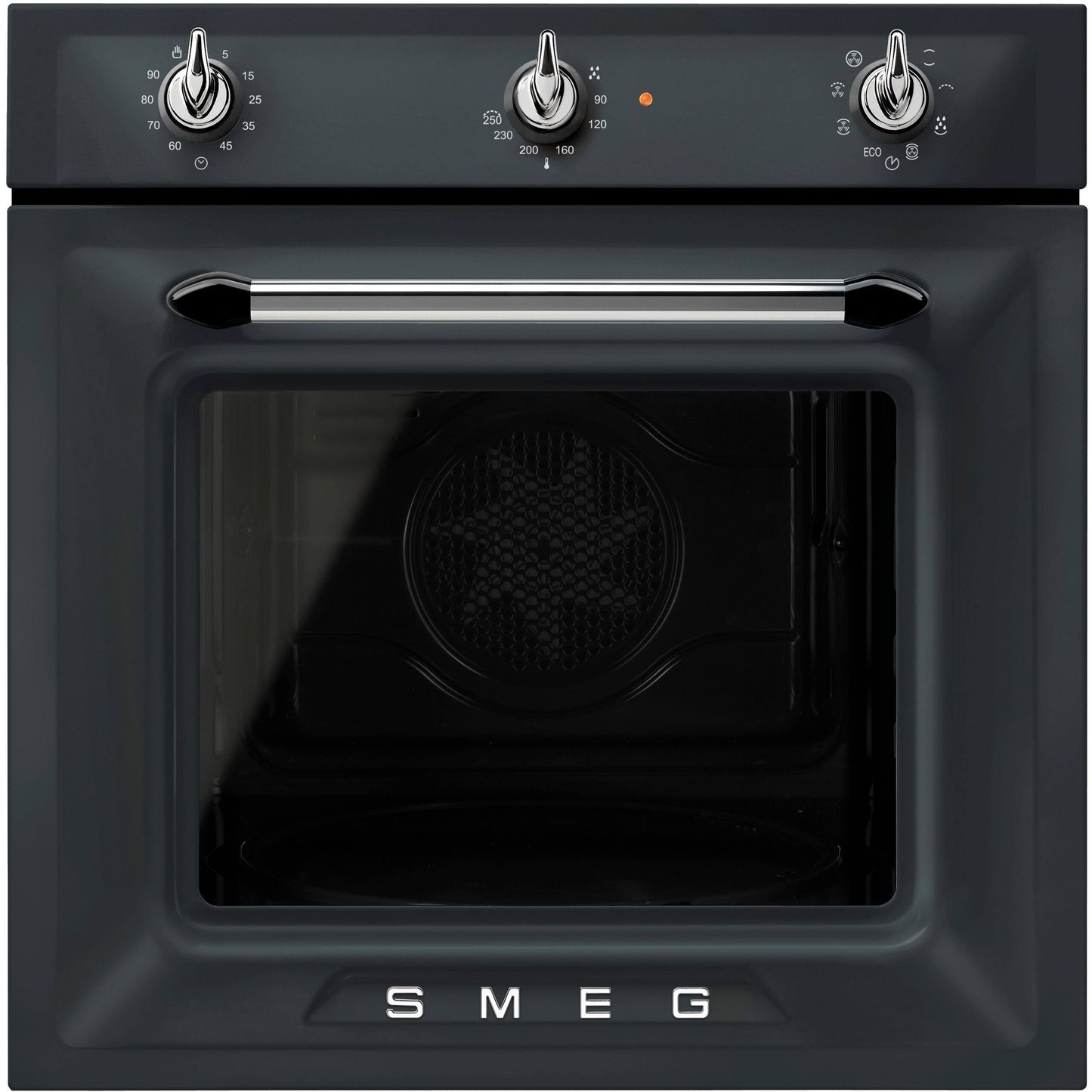 Smeg Victoria Black Single Built in Electric | Oven