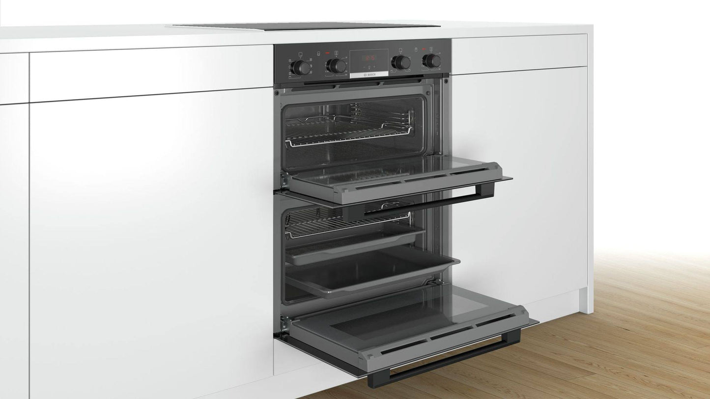 Bosch Built Under Electric Double Black Serie 4 | Oven