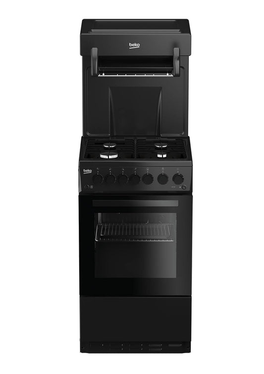 Beko KA52NEK 50 cm Gas Cooker - Black