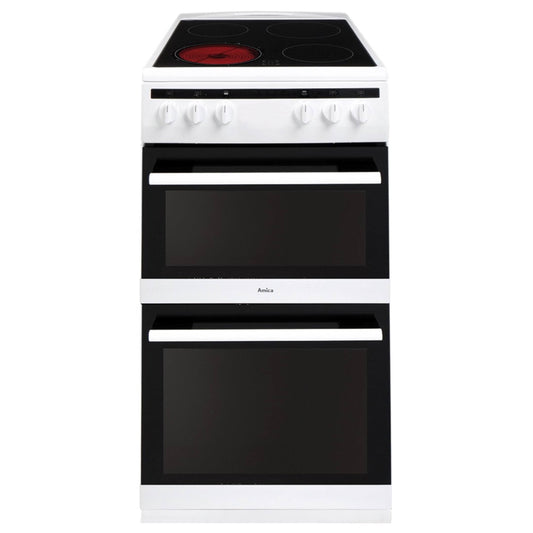 Amica AFC5100WH 50 cm Electric Ceramic Cooker - White