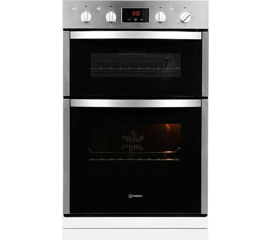 Indesit Aria Electric Double - Stainless Steel | Oven