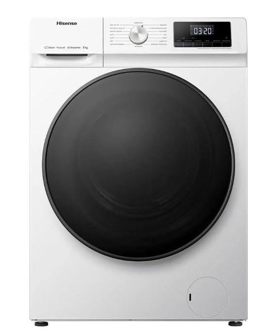 Hisense WFQA8014EVJM 8kg Washing Machine 1400 RPM A Rated White 1400 RPM