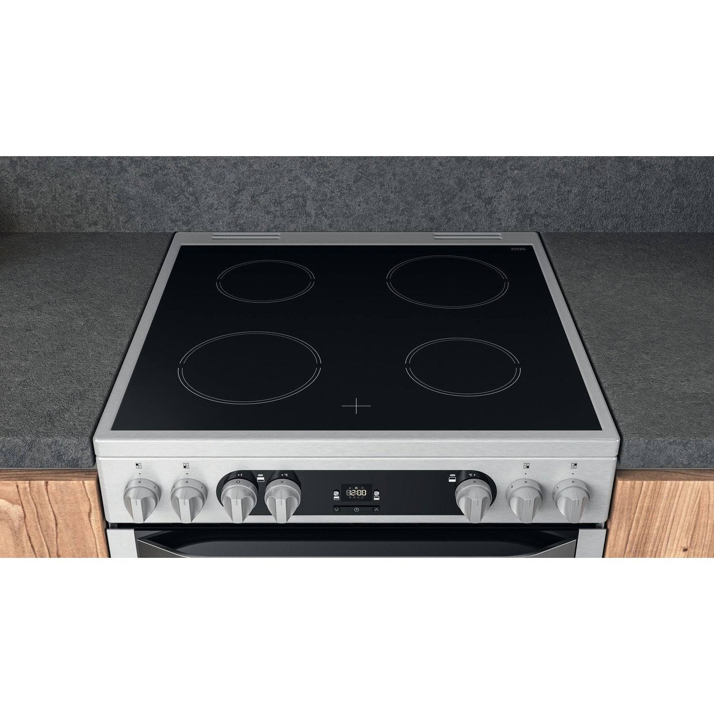 Hotpoint HDM67V9HCX/UK 60cm Electric Double Cooker