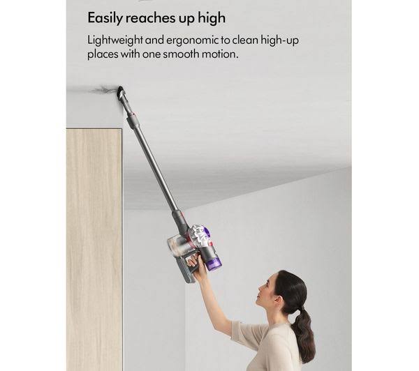 Dyson V15 Detect Cordless Vacuum Cleaner - Nickel & Black