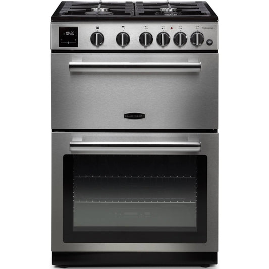 Rangemaster PROPL60NGFSS/C Professional Plus 60cm Gas Cooker - Stainless Steel