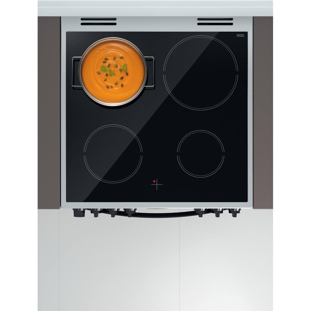 Indesit ID67V9HCX/UK 60cm Electric Double Cooker