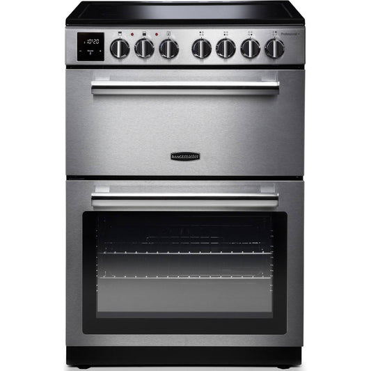 Rangemaster PROPL60ECSS/C Professional Plus 60cm Ceramic Cooker - Stainless Steel