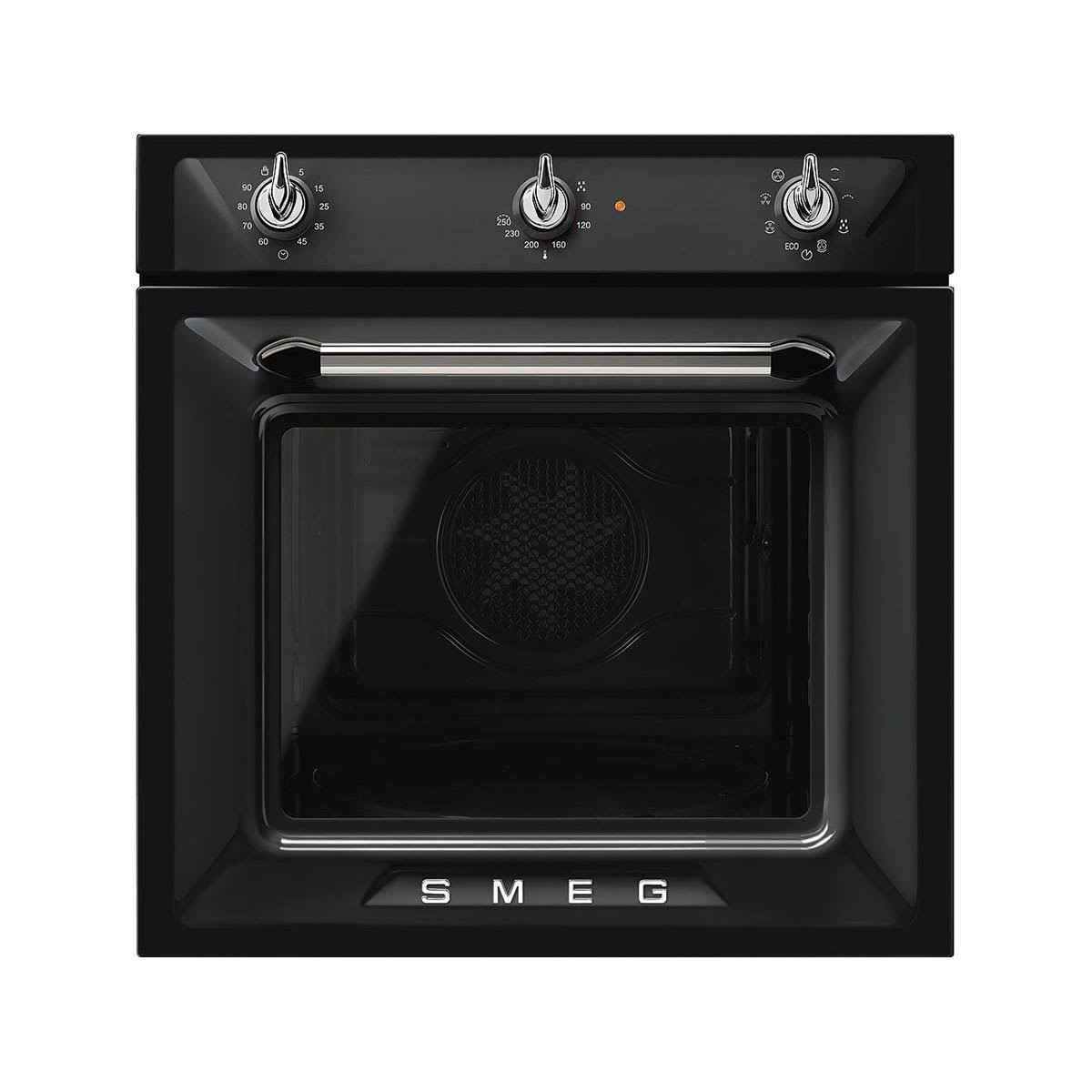 Smeg Victoria Black Single Built in Electric | Oven