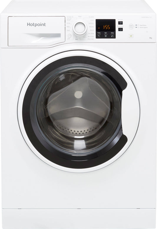 Hotpoint NSWA965CWWUKN 9kg Washing Machine with 1600 RPM - White - B Rated