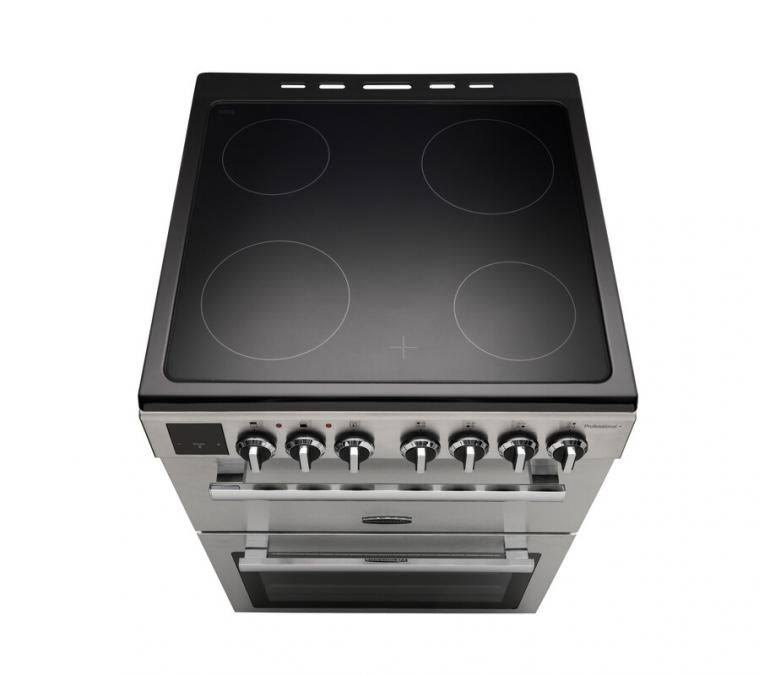 Rangemaster PROPL60ECSS/C Professional Plus 60cm Ceramic Cooker - Stainless Steel